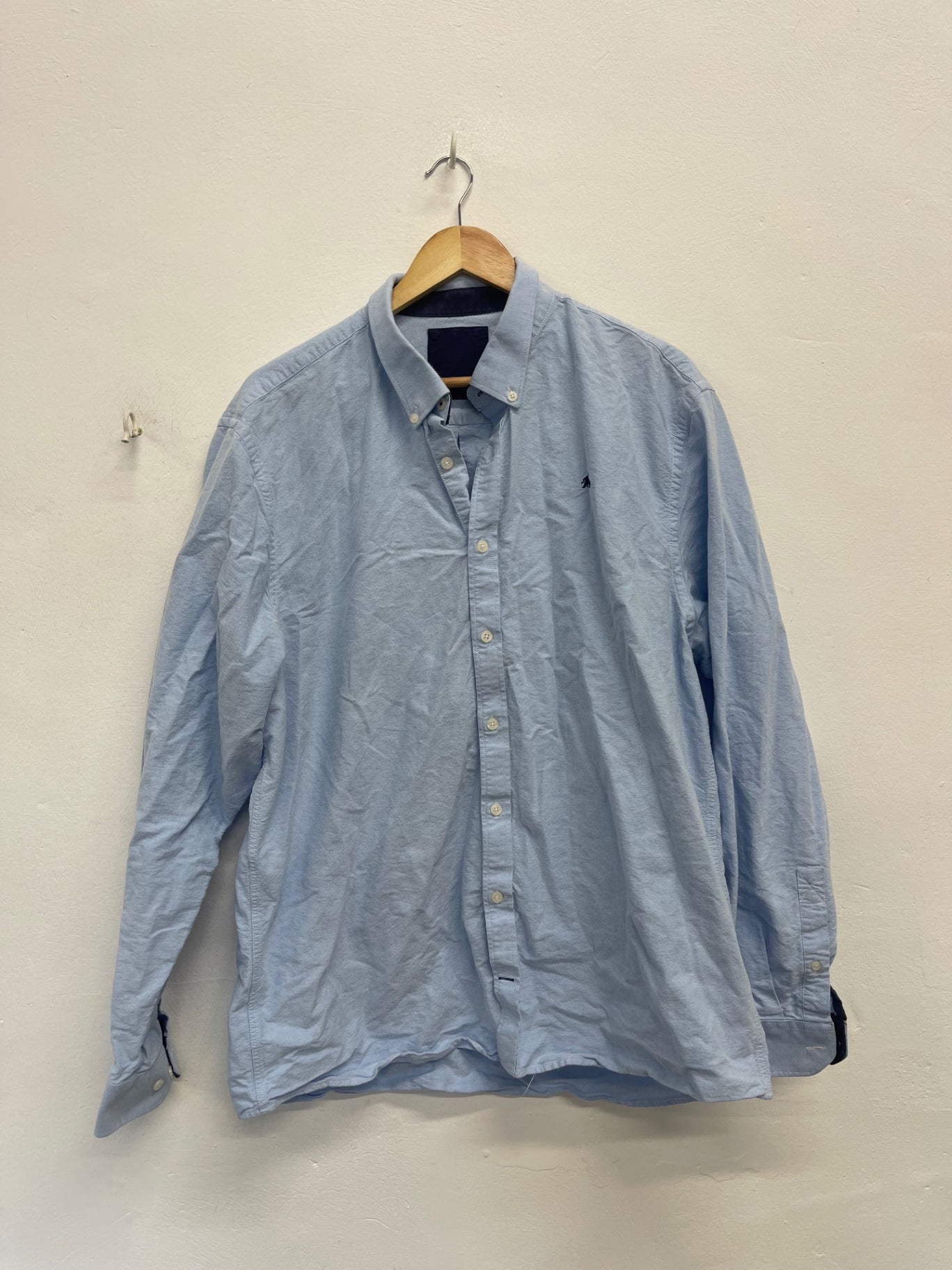 Fabulous Raging Bull cotton Shirt UKXXL Light Blue ES609