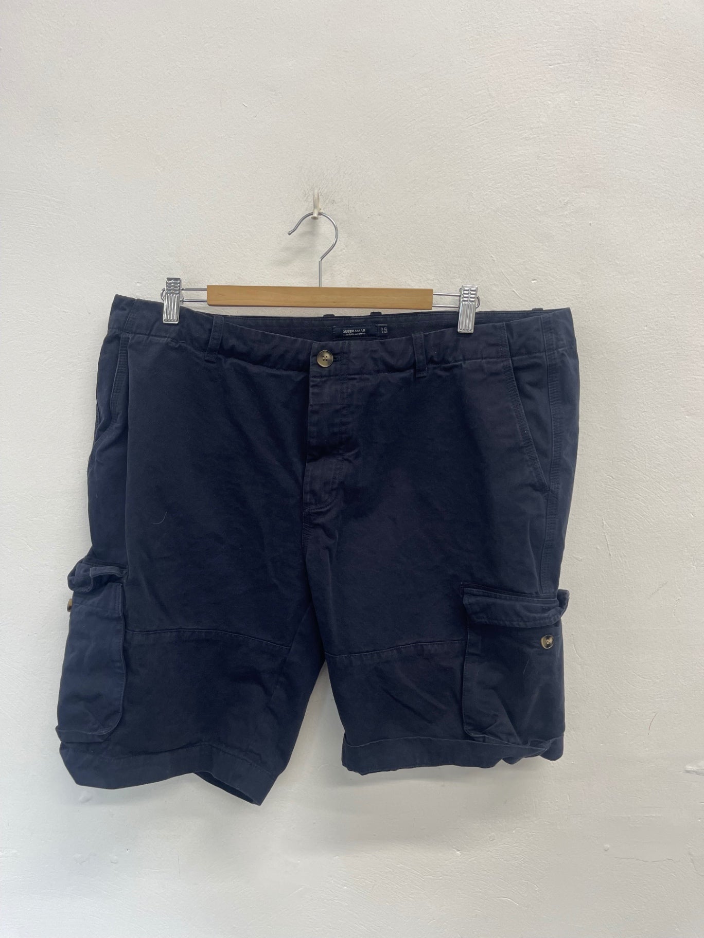 Fabulous QUEBRAMAR golf Shorts Uk38 Dark Blue ES609