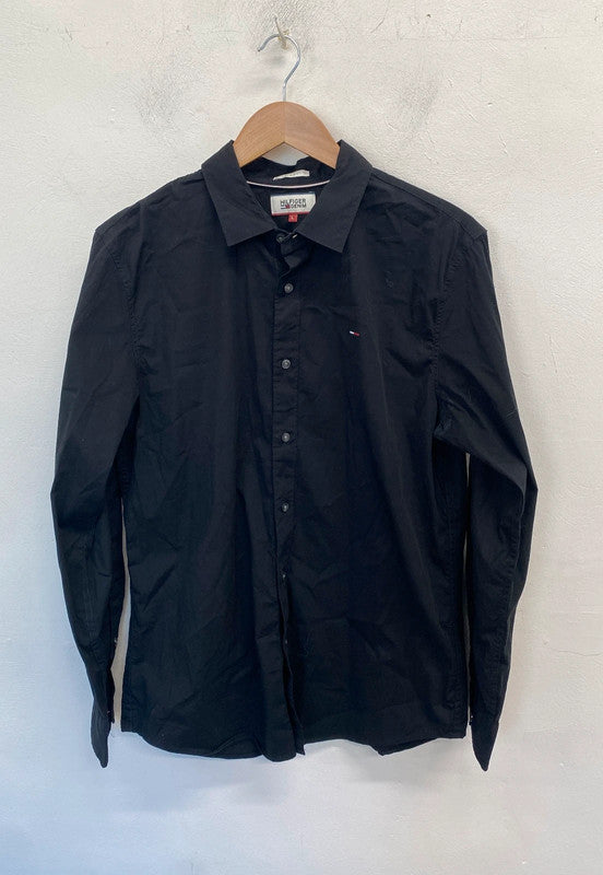 Black Tommy Hilfiger Shirt L