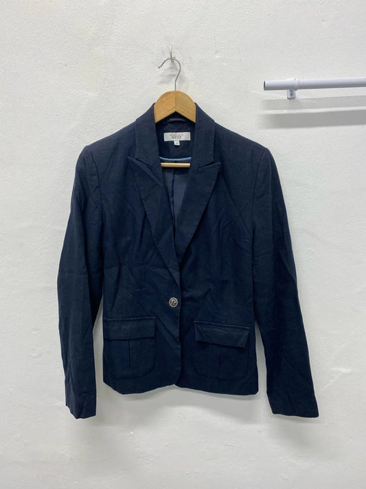 Fabulous Tailoring Next Navy Blazer Uk12 classic MM005