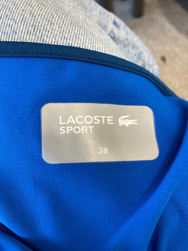 Stunning Lacoste tennis top cobalt blue Uk10 LH002