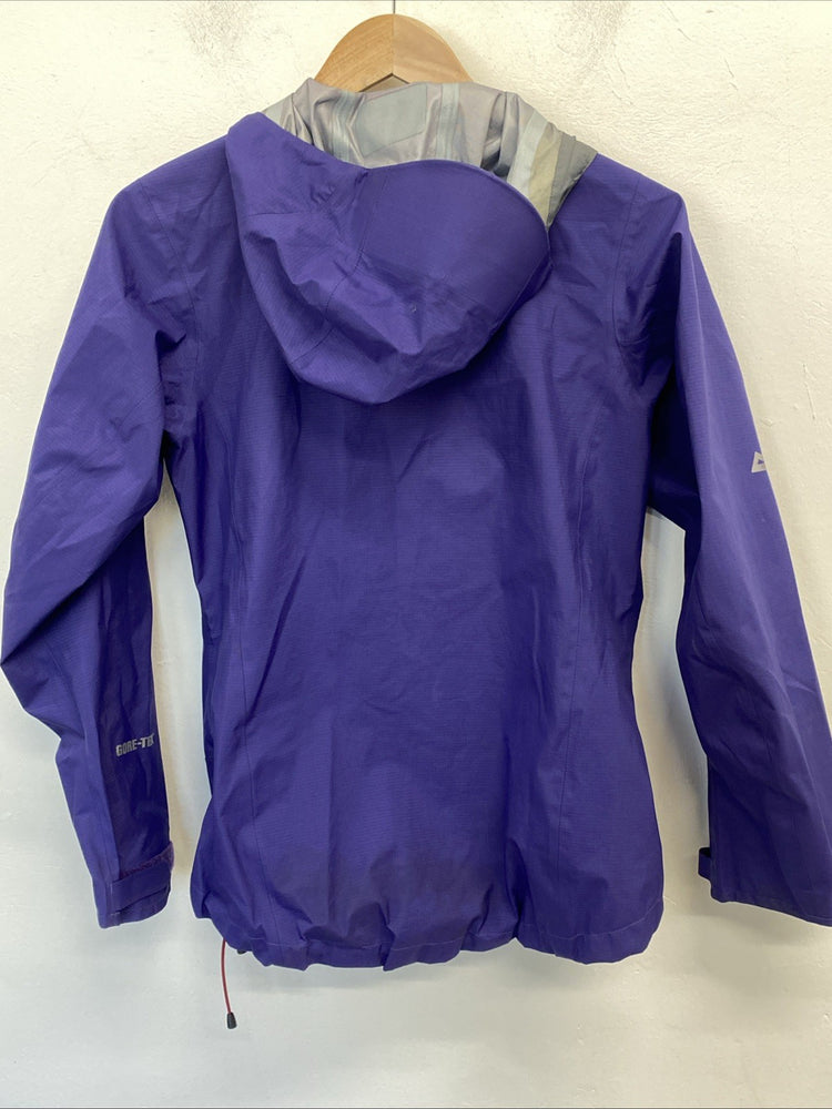 Lovely Mountain Equipment Hooded Jacket Waterproof Women’s Gore Tex UK 10 CJ001