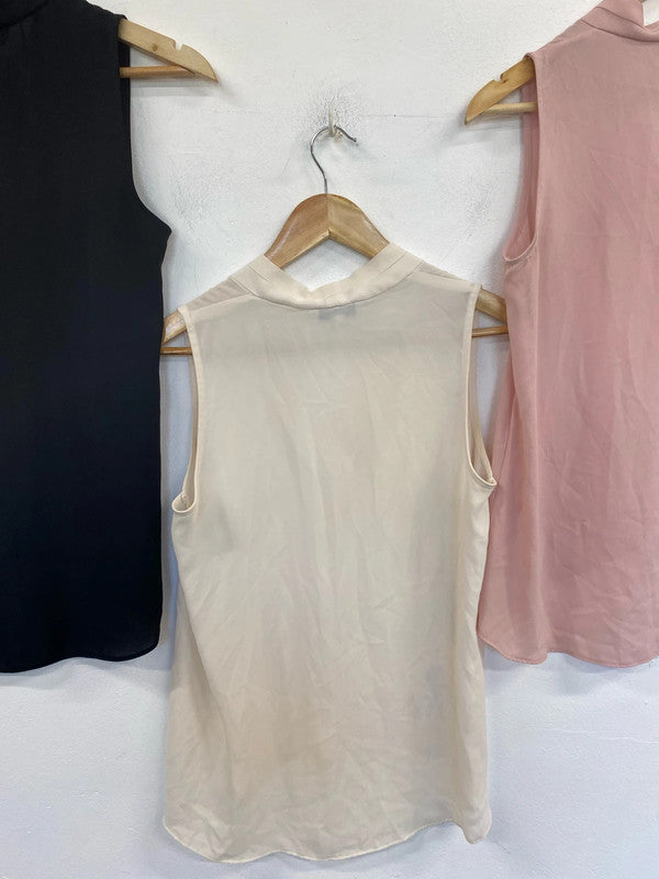 Next Stylish Vest Tops Trio UK 8 #4 CJ001