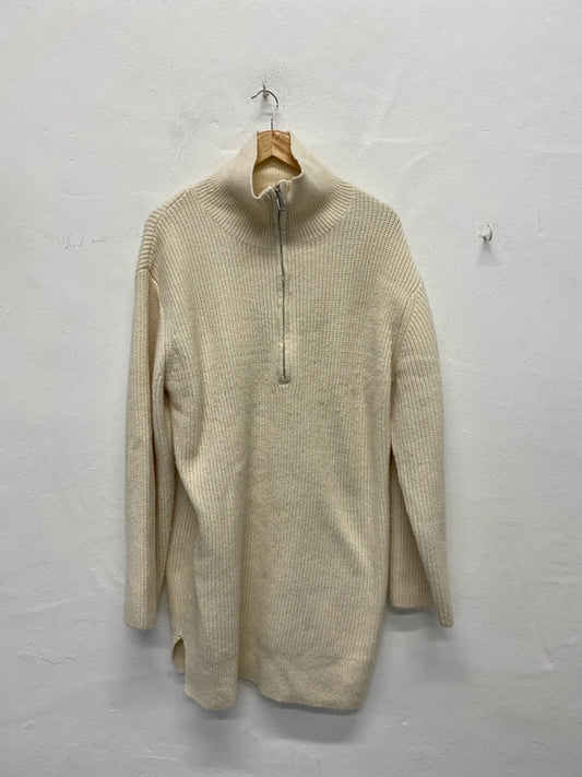 Fabulous Super cosy oversized soft knit jumper dress UkM H&M KS002