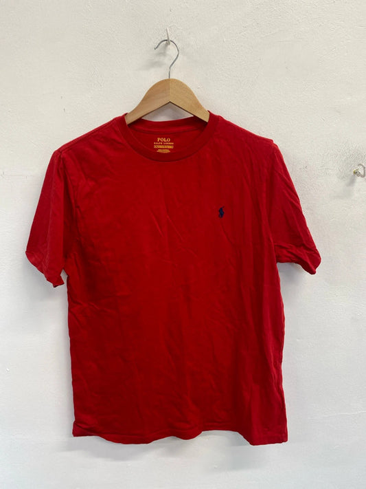 Classic Polo Ralph Lauren plain red t-shirt XL SD001
