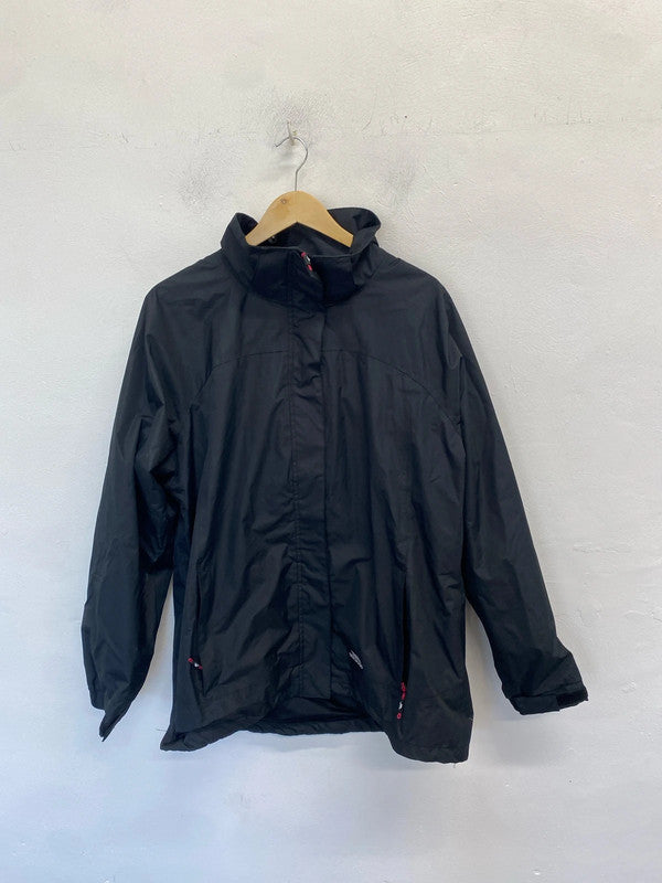 Lovely tresspass black waterproof jacket UK 2xL IM001