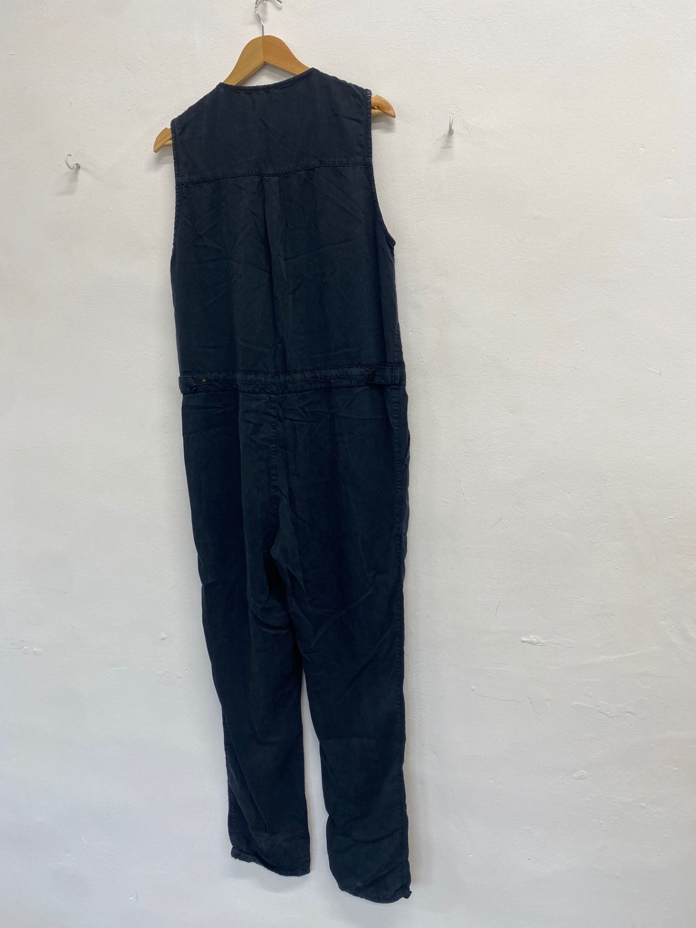 Stunning Topshop Jumpsuit UK 16 Charcoal Grey casual DM561
