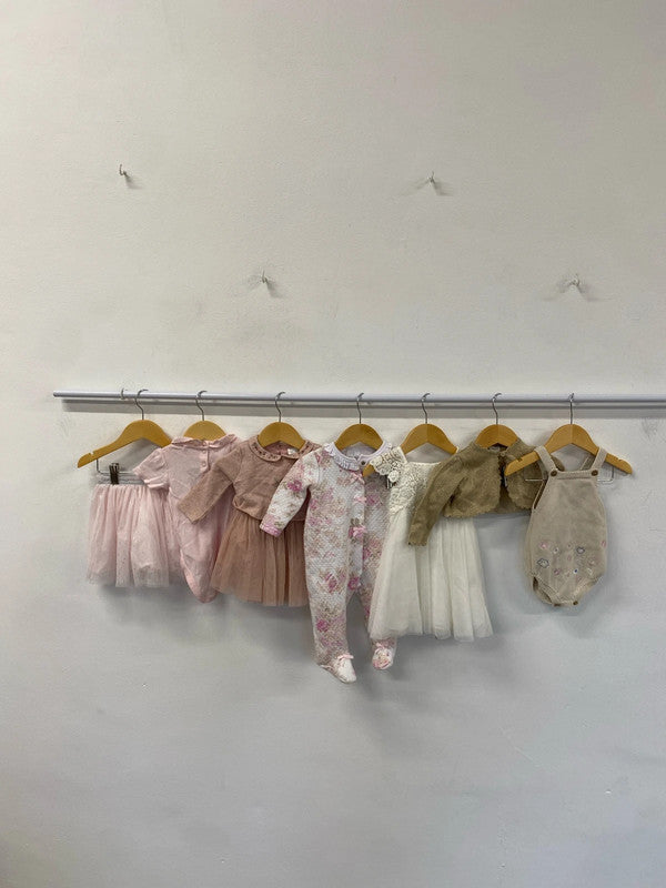 Fabulous girls bundle age 3-6 months The Little White Company Monsoon #12 KM004