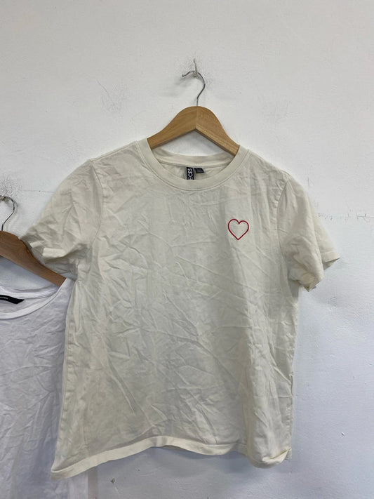 Pieces River Island Vero Moda Cute Casual Tops Trio M-XL #20 LN001