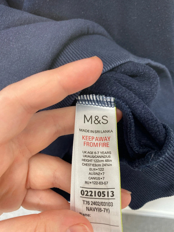 Bundle 3 M&S & Young Originals Boys Comfy Sweatshirt & Shorts 6 Years SJ001