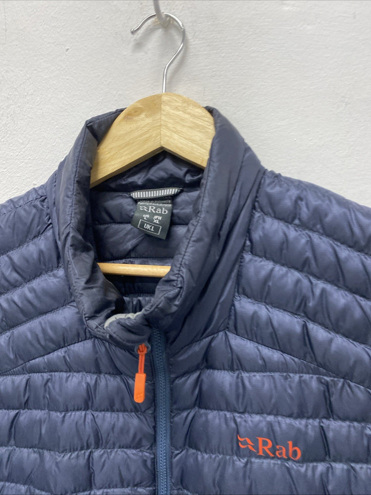RAB Gilet Mens Extra Large Grey Cirrus Flex 2.0 Vest Puffer Pertex UkL AO001