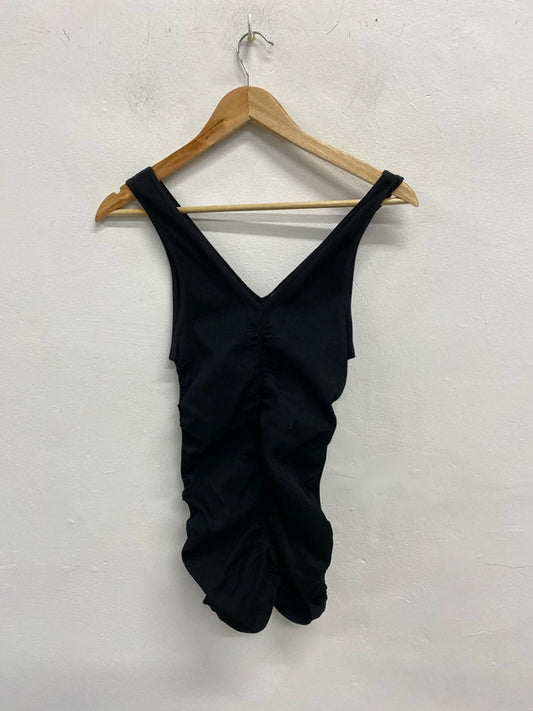 Fab Topshop control ruched tank top long UkM/L LP003