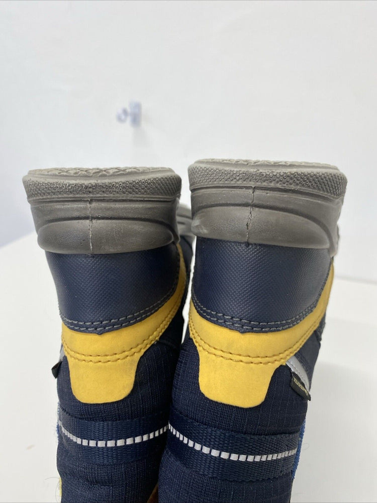 Infant Kids Gore-tex Superfit Hiking And Snow Boots Uk 12 /31 EUR Navy GA001
