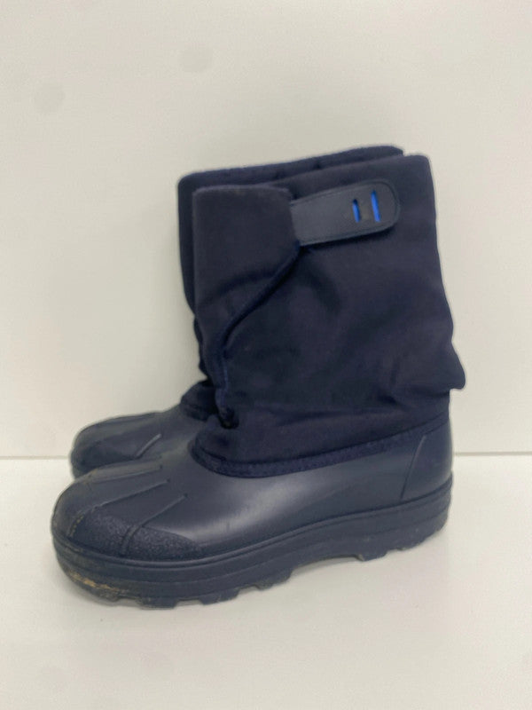 Fab Igor Navy Winter mud snow boots EUR 34 uk2 JP001