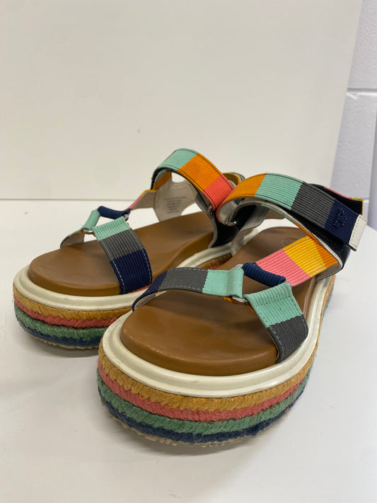 Fabulous Tory Burch Eva Sport Platform Sandals multicolour Uk4 SS002