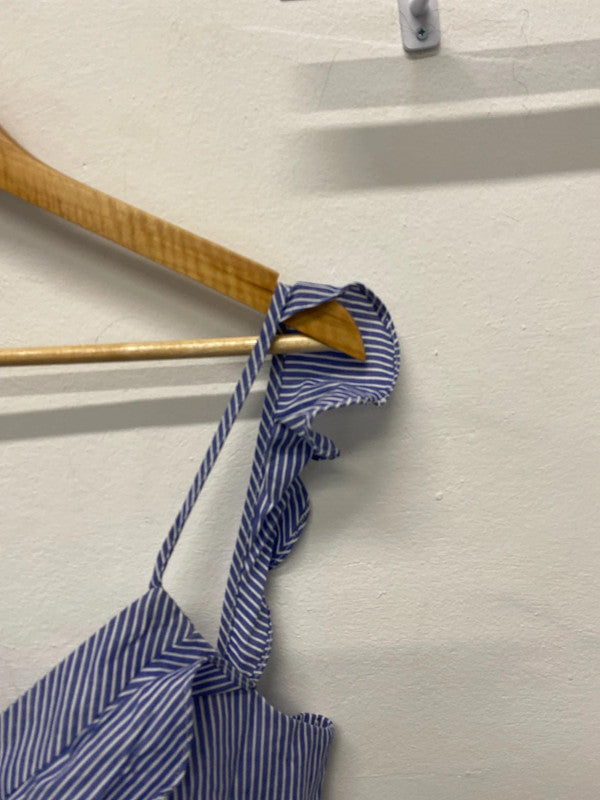 Fabulous Striped nautical Playsuit summer essential Uk12 River Island JB001