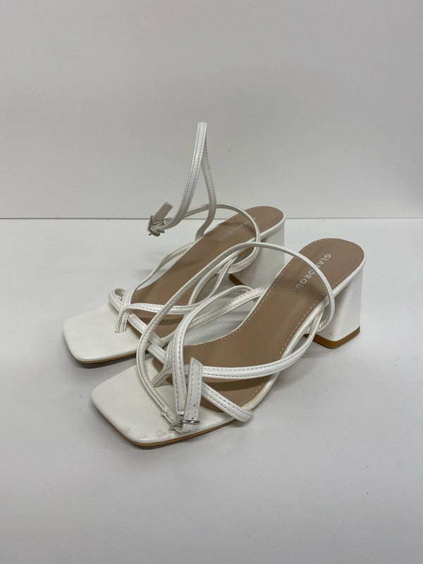 Fabulous Glamorous block heel samples UK6 classic summer KS002