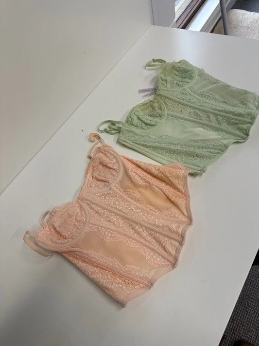 Fabulous duo of Urban outfitters Basque corsets SD002