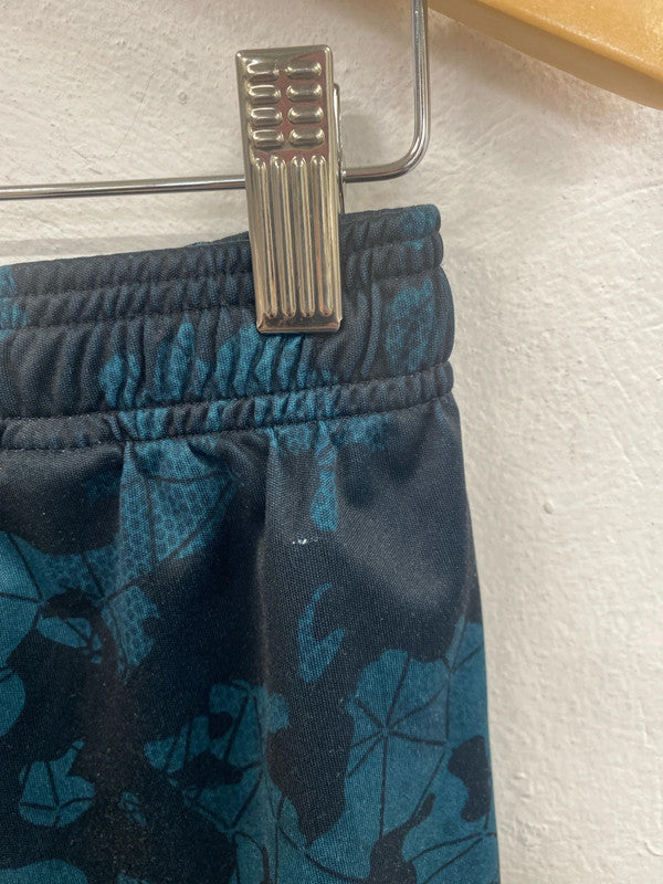 Champion Sporty Boys Green Black Running Shorts 4-5 Years MS002