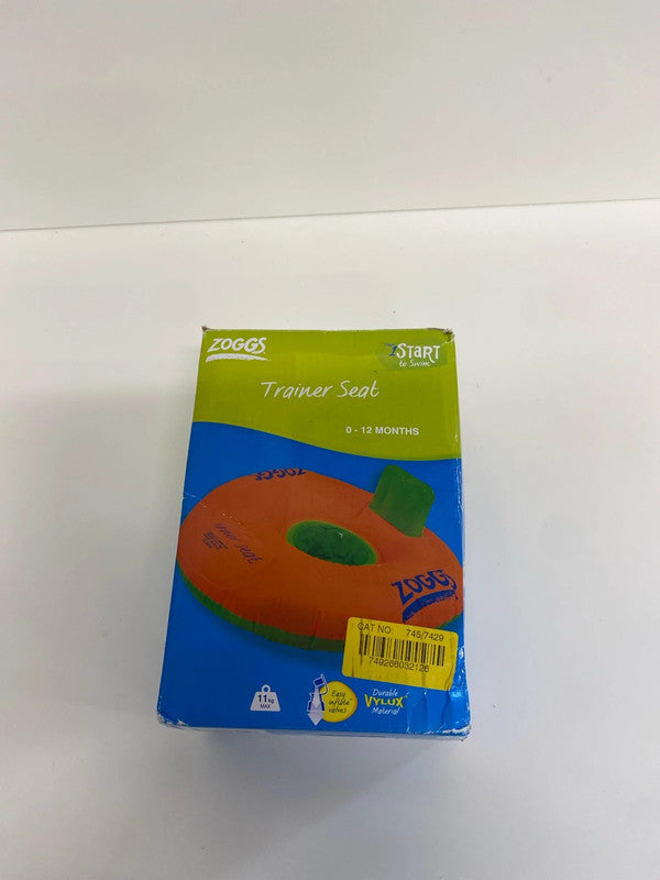 Fabulous Zoggs Trainer swimming ring seat age 0-12 months AL002