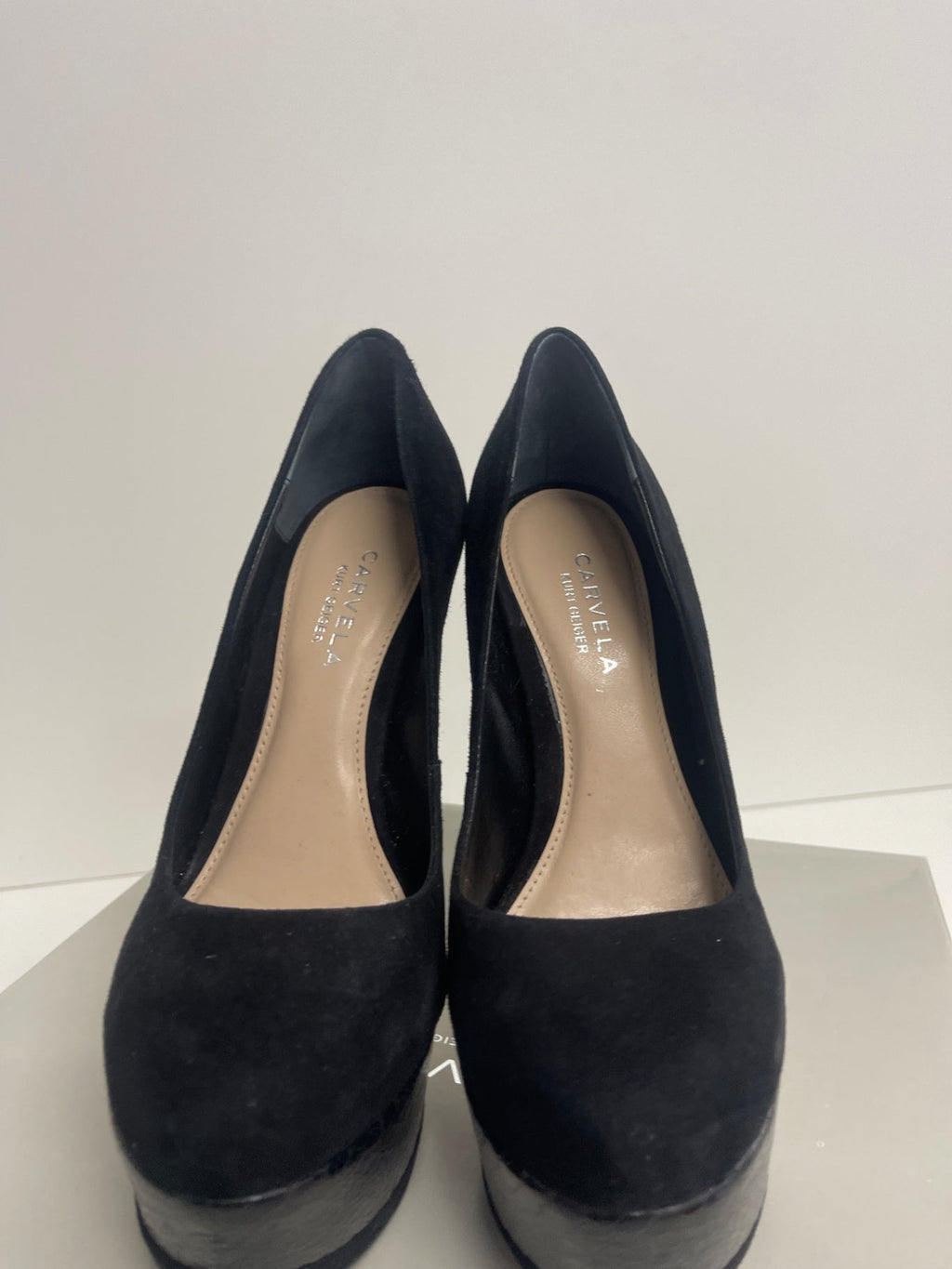 Stunning Carvela by Kurt Geiger super high sexy Heels Uk6 Black PP546