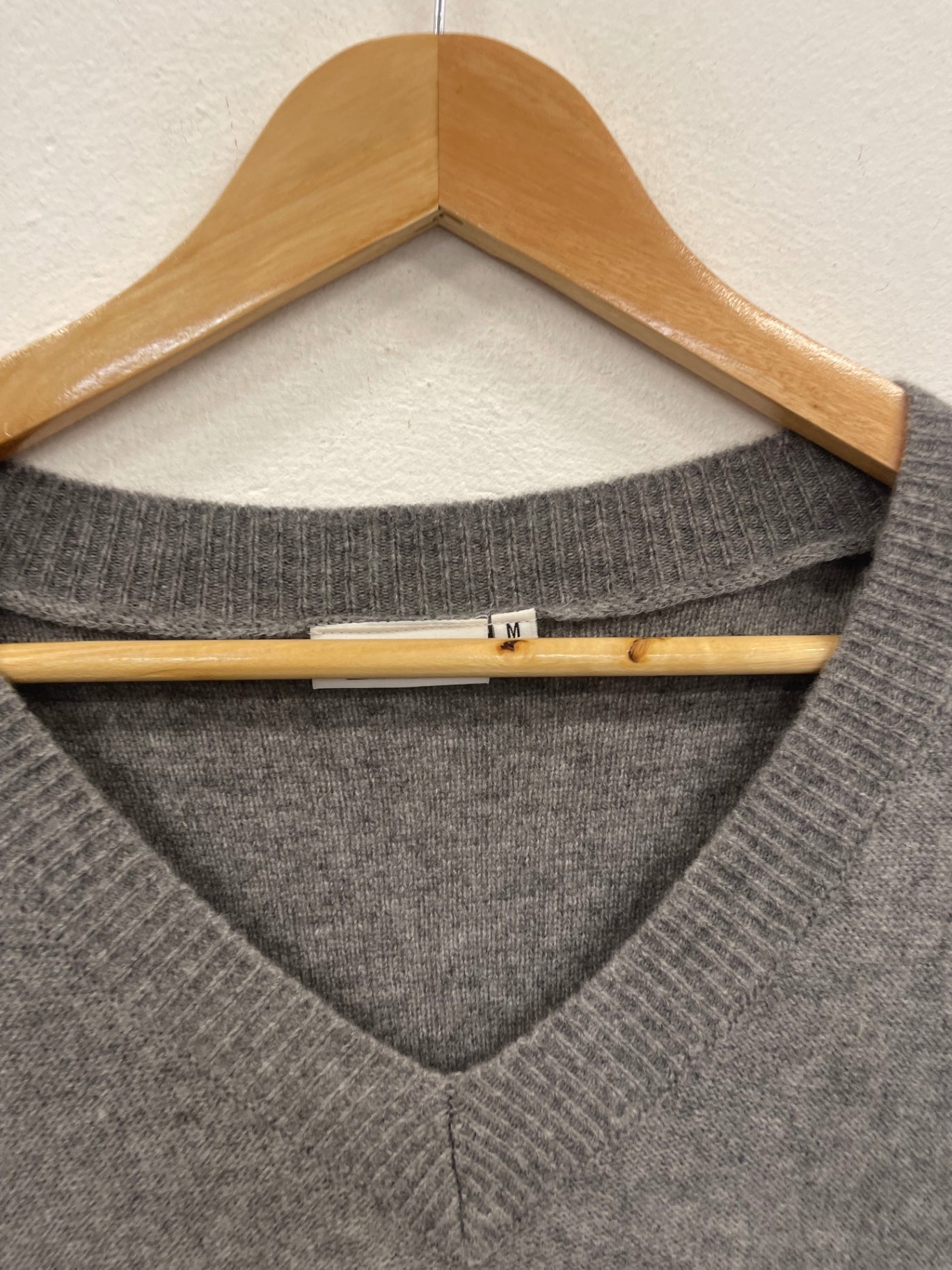 Stunning MASAI Sweater front pockets  Dress UkM Grey Super soft SO560