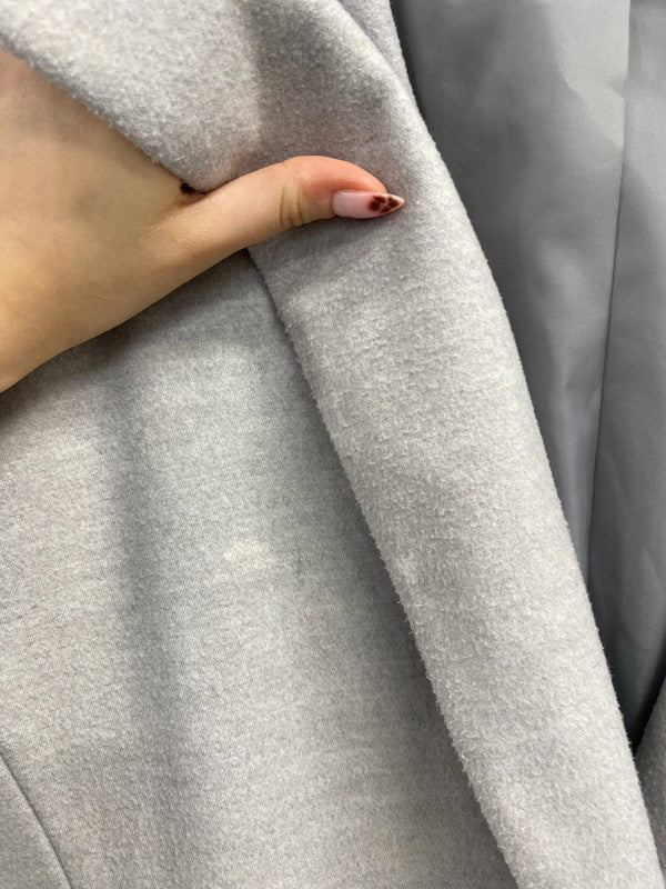 Lovely asos design grey longline jacket UK 16 LG006