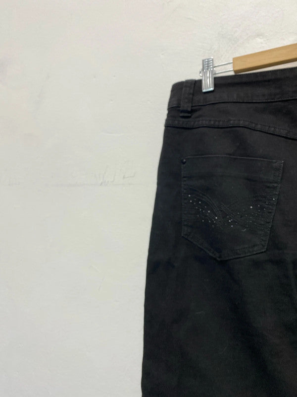 Fabulous Denim pencil skirt Uk12 classic LW005