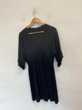 Black Midi Dress M