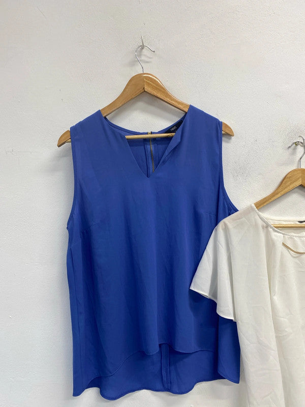 Stunning duo of floaty tops tu next backless UK 18-20 #2 YM001