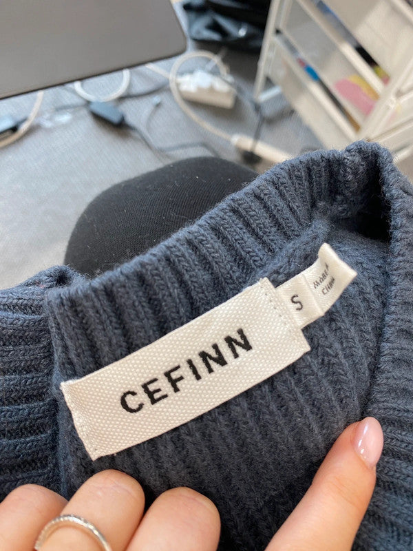 Lovely cefinn janie sleeveless knit jumper vest UK S RF001