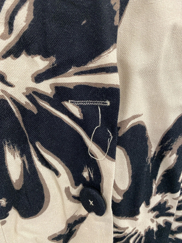 Fabulous Hobbs linen floral dress uk 12 LD001