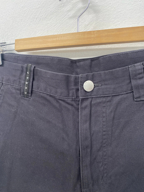 Skater style chino Cheap Monday 36 charcoal Neo trousers FE001