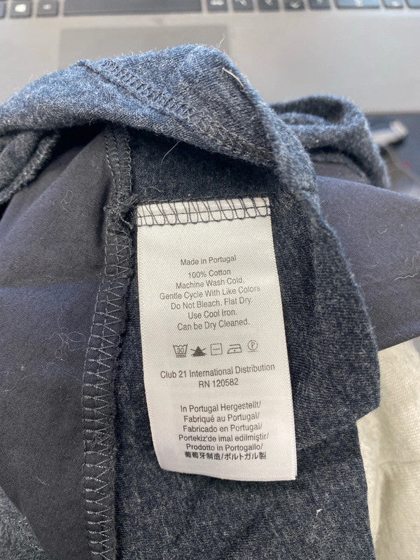 Stunning DKNY jeans grey top casual uk xs AE001