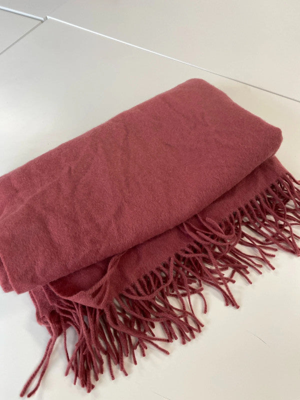 Huge unbranded mauve pink super soft scarf RF001