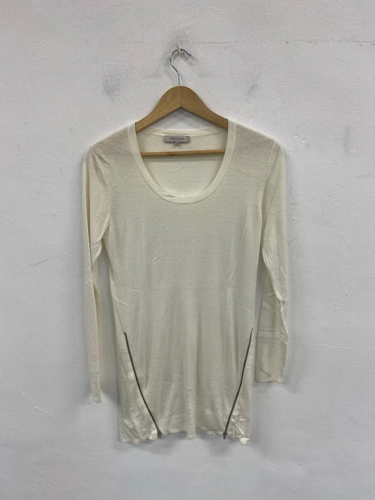 Great Plains Chic Cream Jumper Tunic Size XS AG006