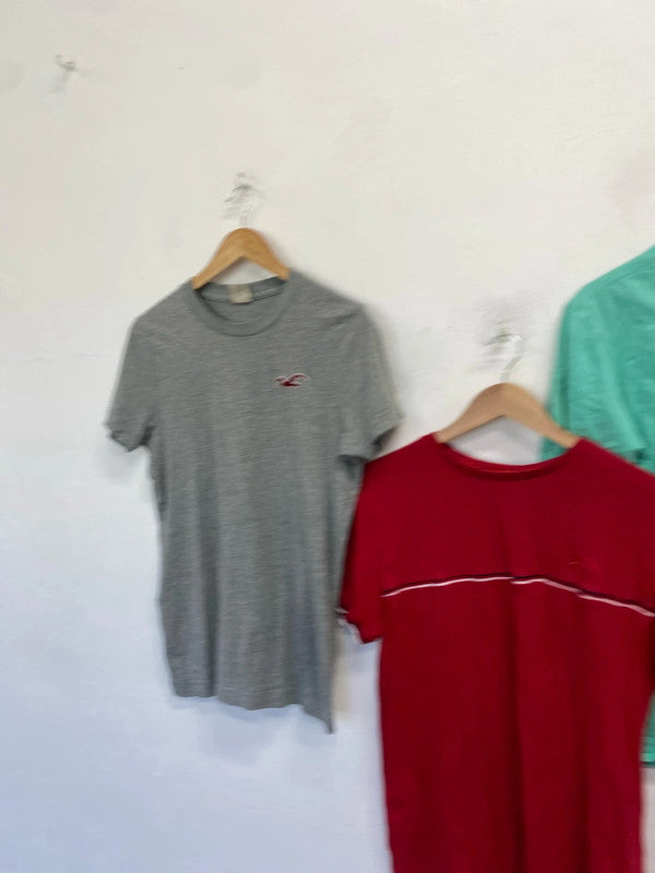 Lovely trio of men’s t shirts casual Nike Hollister UK S KM005 #7