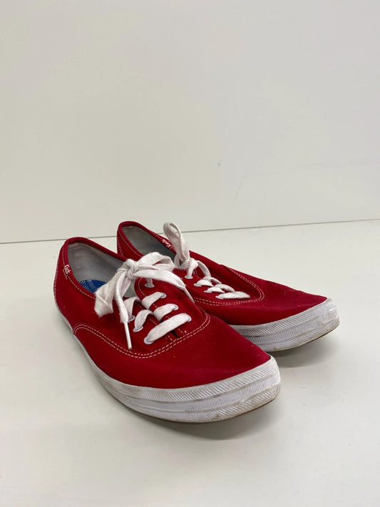 Fab Cherry Red Classic Keds Uk7.5 trainers JH001
