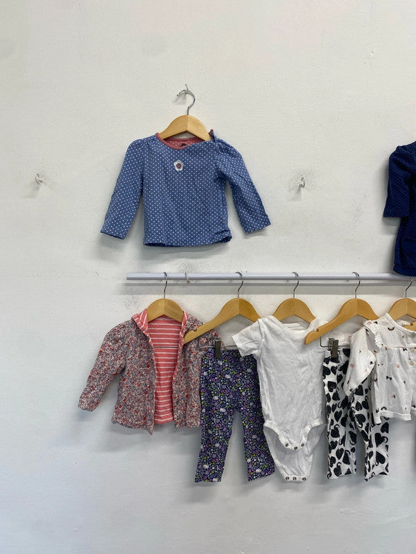 Gorgeous baby bundle summery floral H&M 6-9m AL002 #2