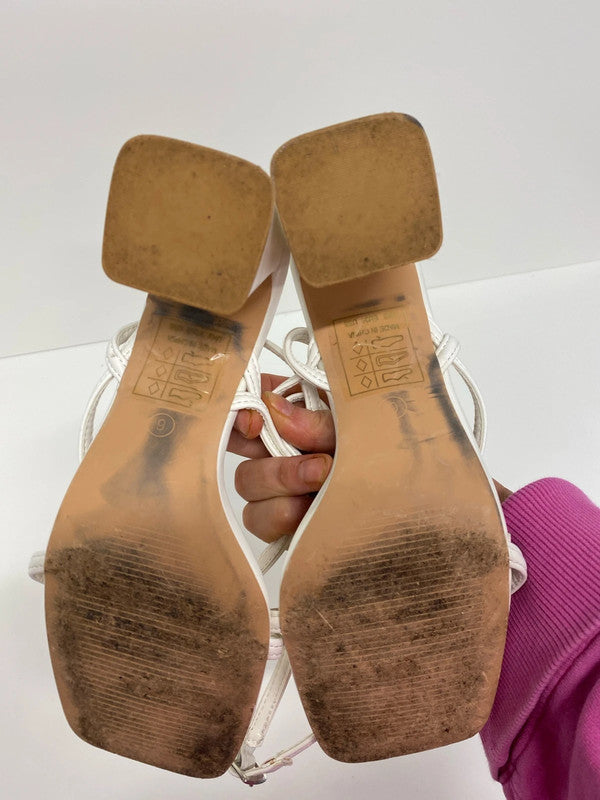 Fabulous Glamorous block heel samples UK6 classic summer KS002