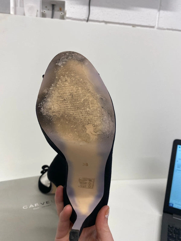 Stunning Carvela for Kurt Geiger Leoni black occasion shoes Uk5 LB005