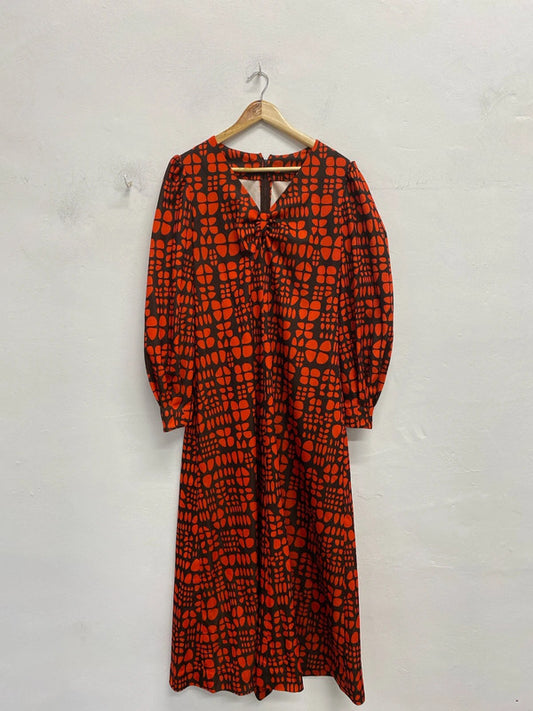 Fabulous Handmade 1960’s Midaxi retro mod dress uk10/12 EC003