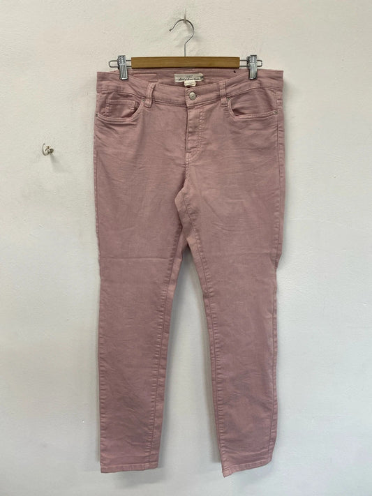 Gorgeous blush pink slim jeans 16 H&M KM003