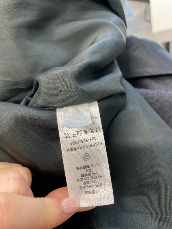 Fabulous next grey overcoat wool blend UK 16 JB005