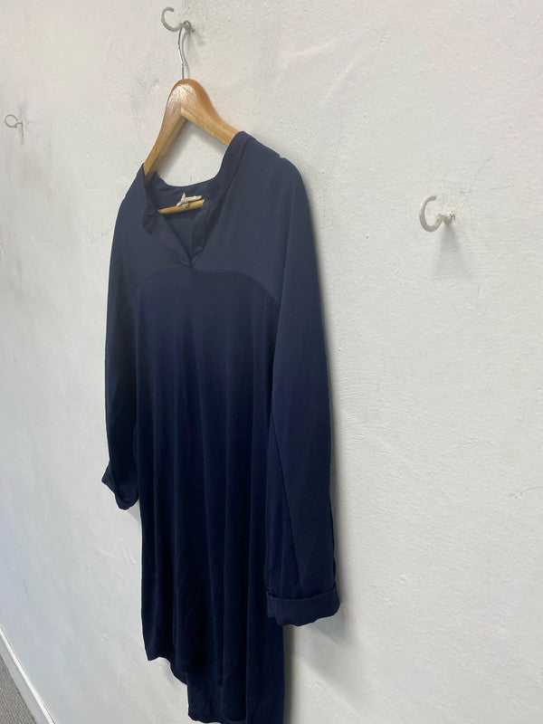 Fabulous Navy Tunic Top Uk14 Phase Eight classic GJ001