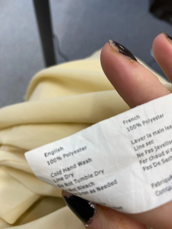 Fabulous Jarvis cream dress with lace cut outs Uk M 12 GJ001