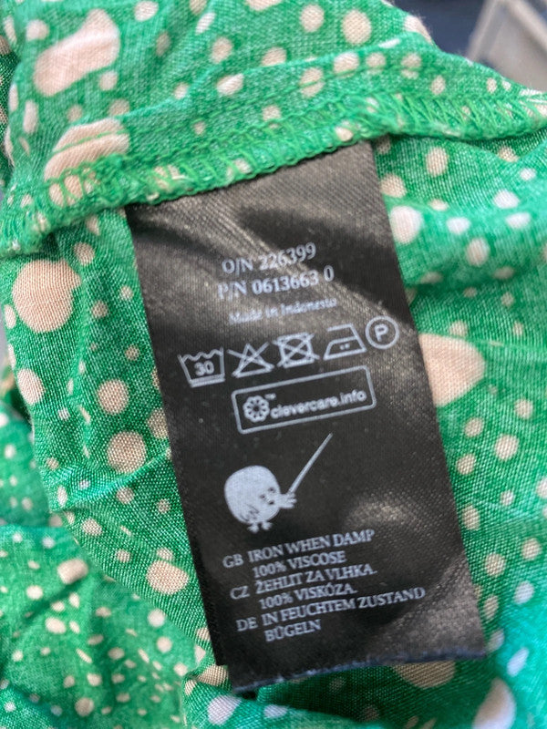 Fabulous Monki ditsy splodge tunic dress belted UkM JR001