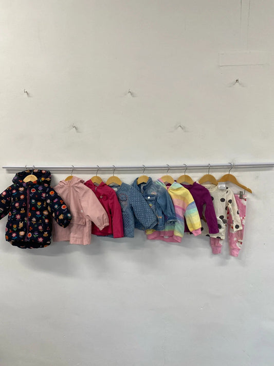 Fun and fabulous girls bundle age 12-18months jackets and coats Next Mayoral #37 KM004