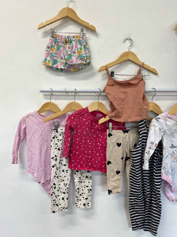 Girls Adorable Colourful Casuals Bundle 18-24 Months #41 AL002