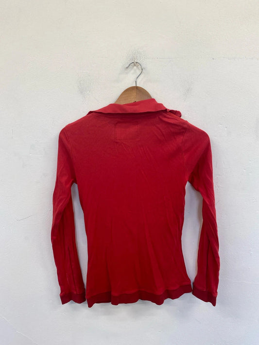 G Star Raw Stylish Red Running Jacket Size M SW001